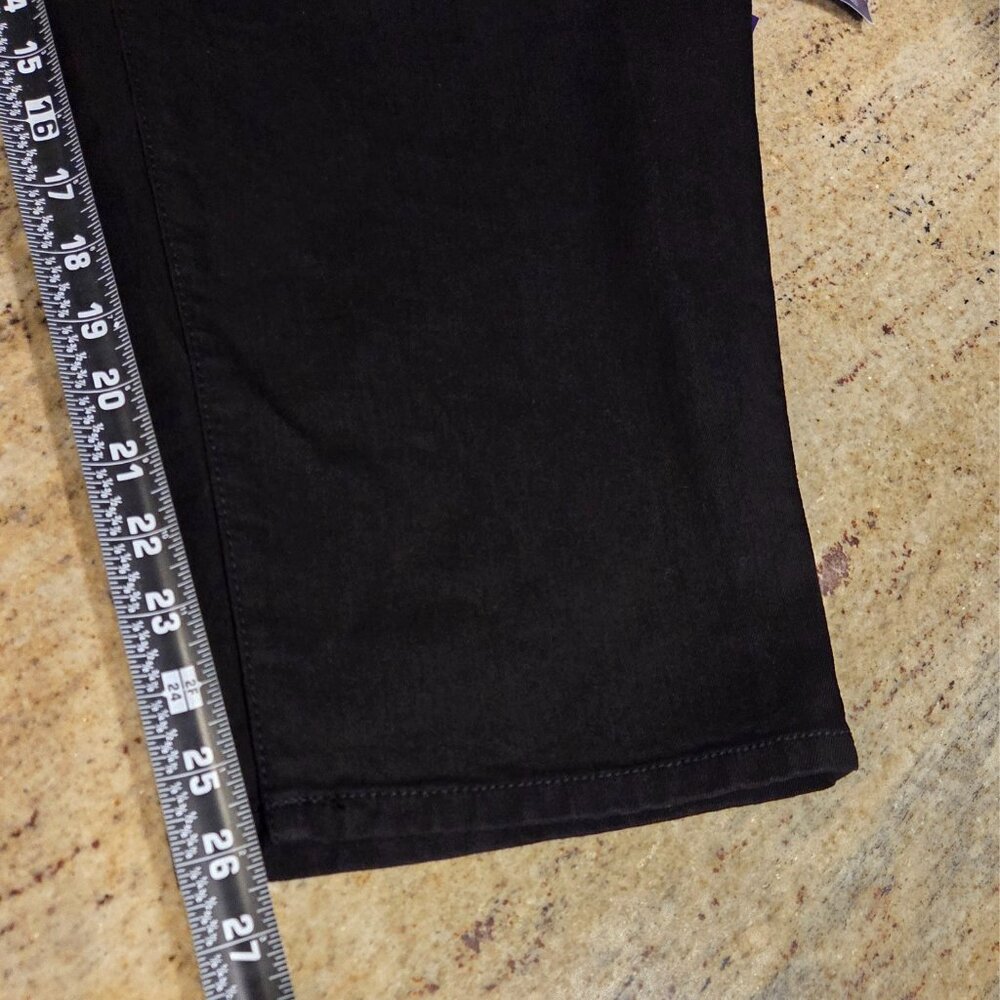 NEW! Catherines Sz 28WP jeans Right Fit Moderately Curvy Straight Side Elastic - Picture 5 of 14